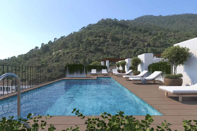 Apartment in Benahavis - view 1