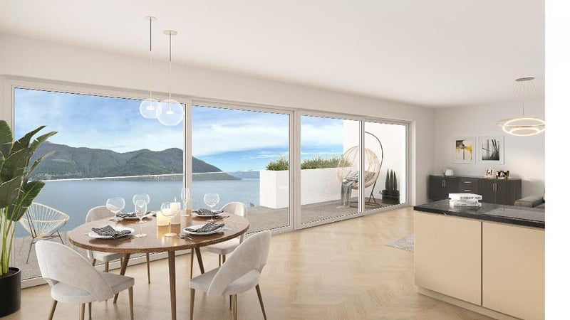 Apartment in Brissago-Valtravaglia - view 1