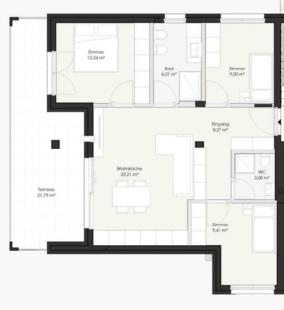 Apartment in Ciardes - view 1