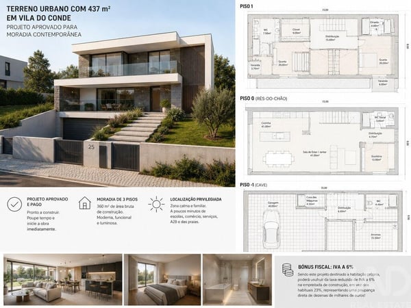 Land in Vila do Conde - view 1