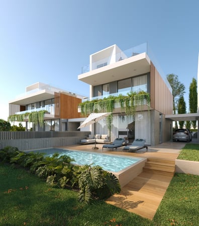 Villa in Kissonerga - view 1