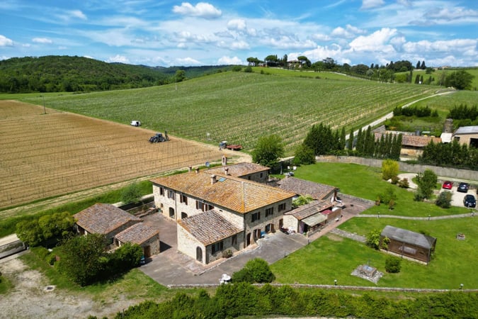 House in Castelnuovo Berardenga - view 1