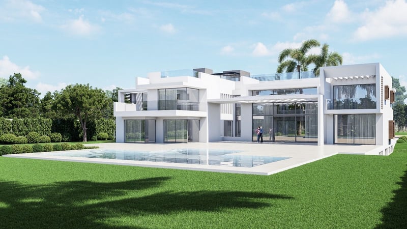 Villa in Guadalmina - view 1