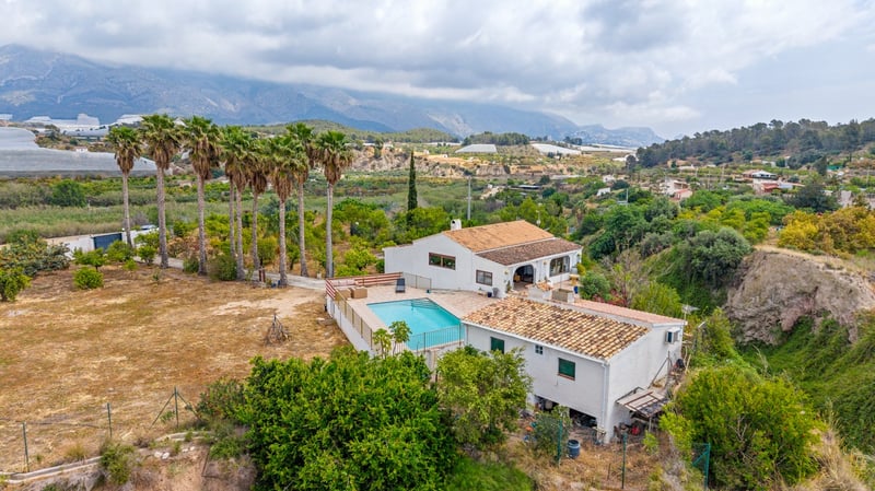 Country Estate in la Nucia - view 1