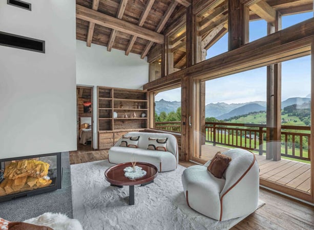 Chalet in Megeve - view 1