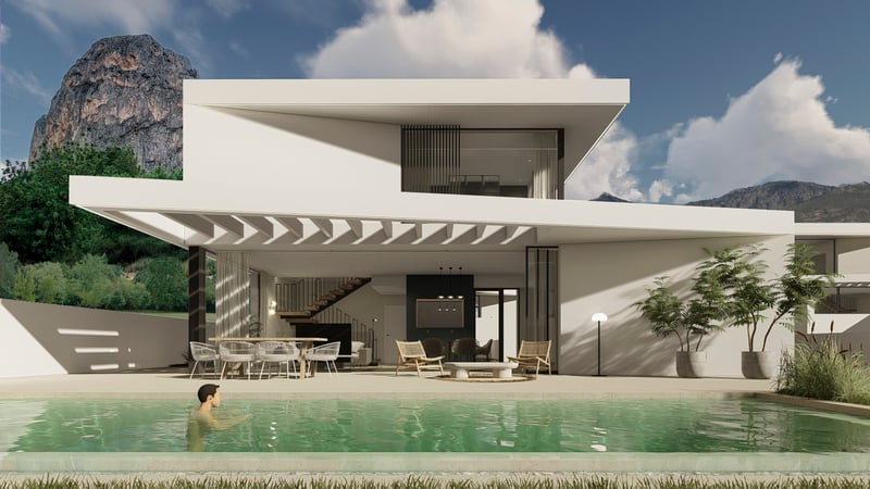 House in Polop de Marina - view 1