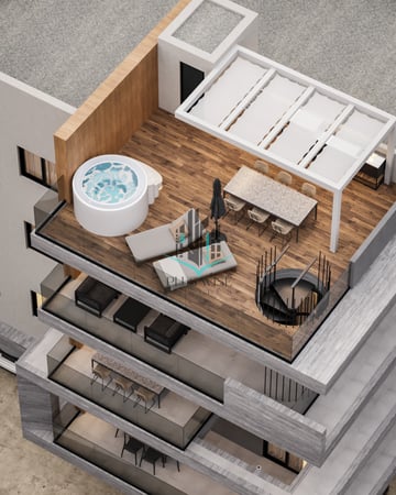 Apartment in Meneou - view 1