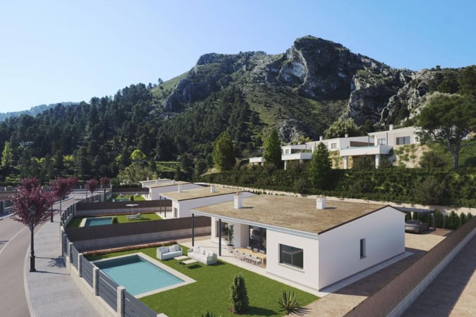 Villa in Penaguila - view 1