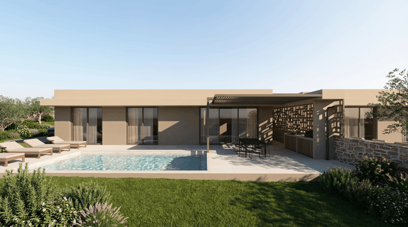 Villa in Kefalas - view 1