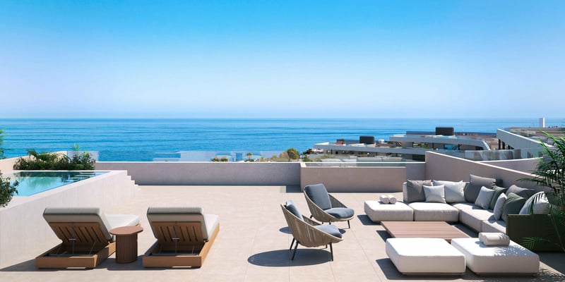 Penthouse in Manilva - view 1