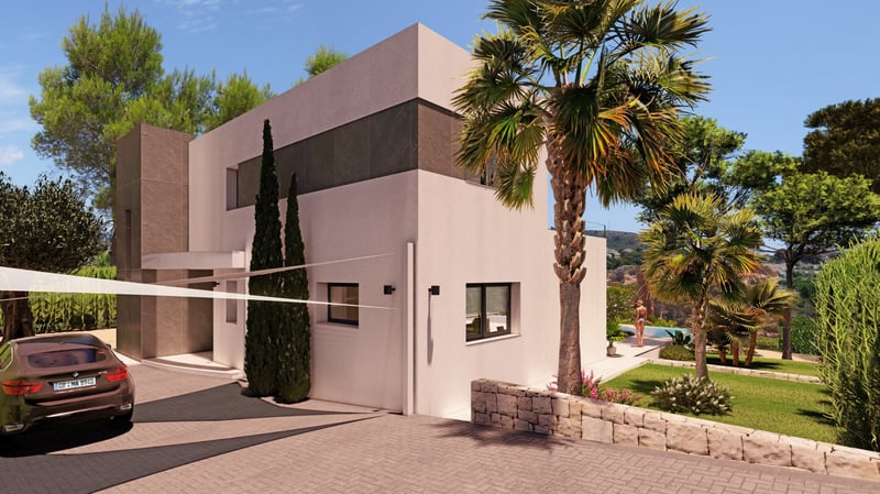 Villa in Teulada - view 1