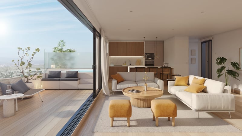 Penthouse in La Cala De Mijas - view 1