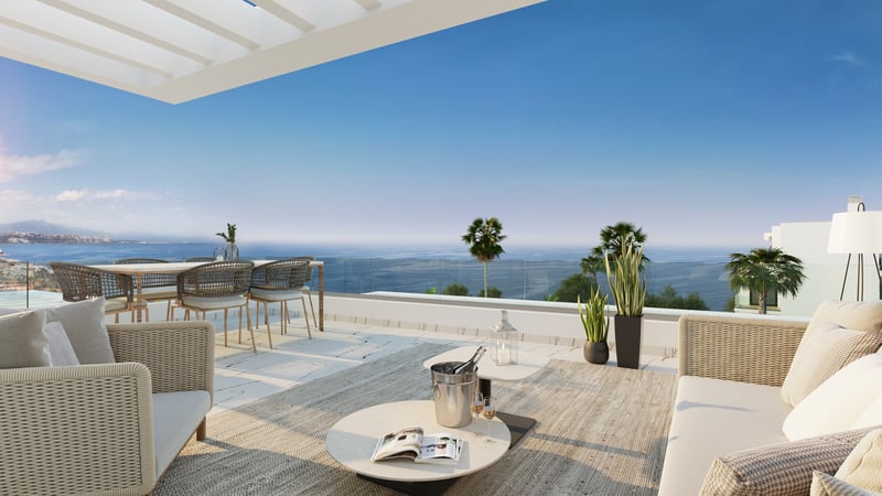 Penthouse in Casares - view 1