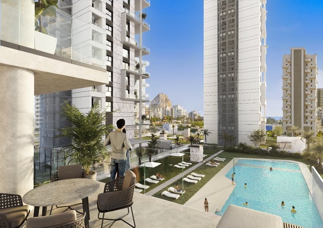 Penthouse in Calp - view 1