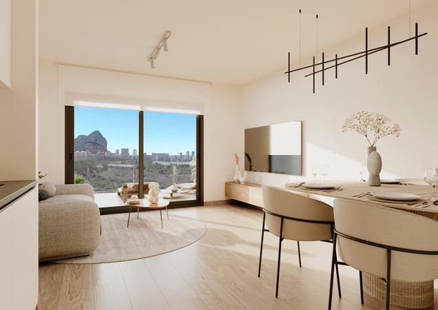 Penthouse in Calp - view 1
