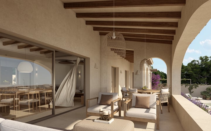Villa in Canor - view 1