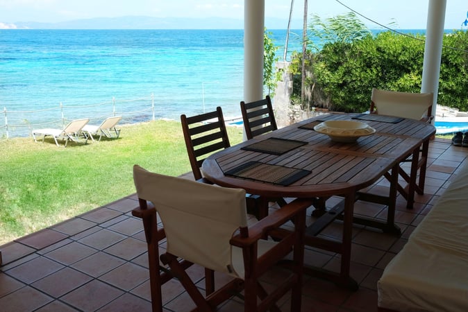 Villa in Paleokastro - view 1