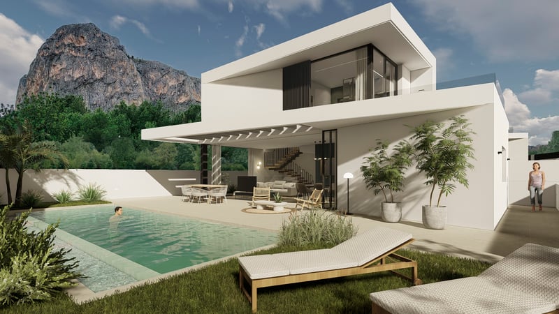 House in Polop de Marina - view 1