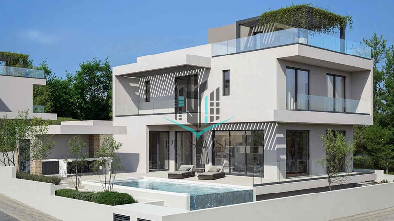 Villa in Chlorakas - view 1
