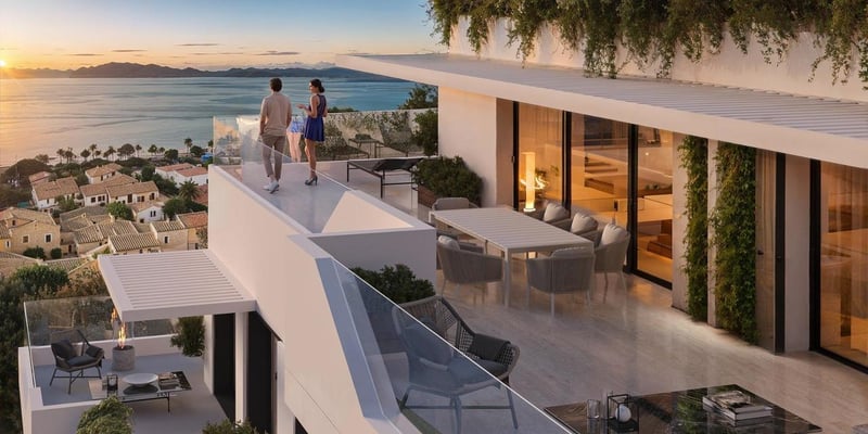 Penthouse in La Cala De Mijas - view 1