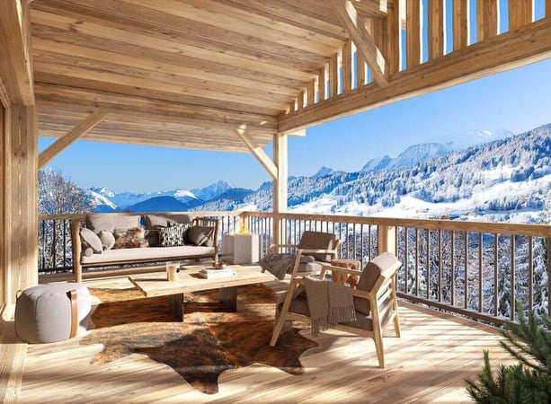 House in Megeve - view 1