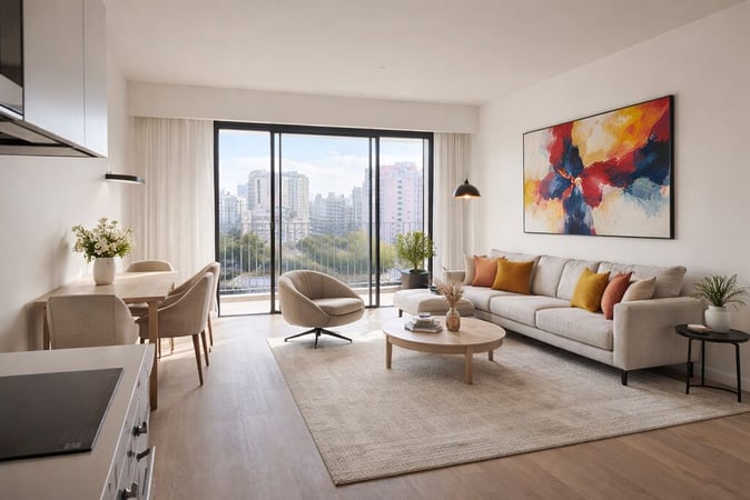 Apartment in Alges - view 1