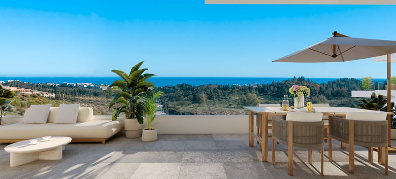 Penthouse in Mijas Costa - view 1