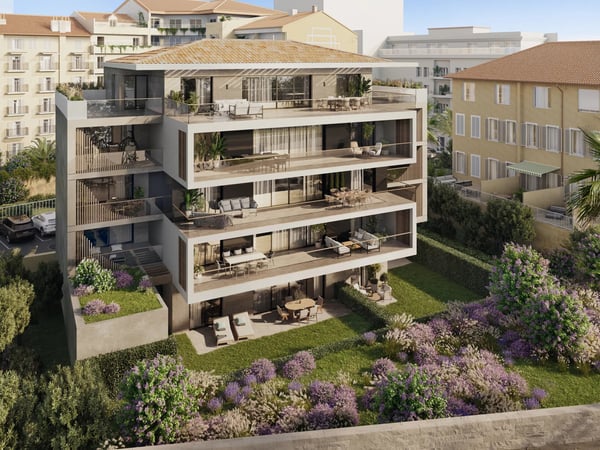 Apartment in Cannes - view 1