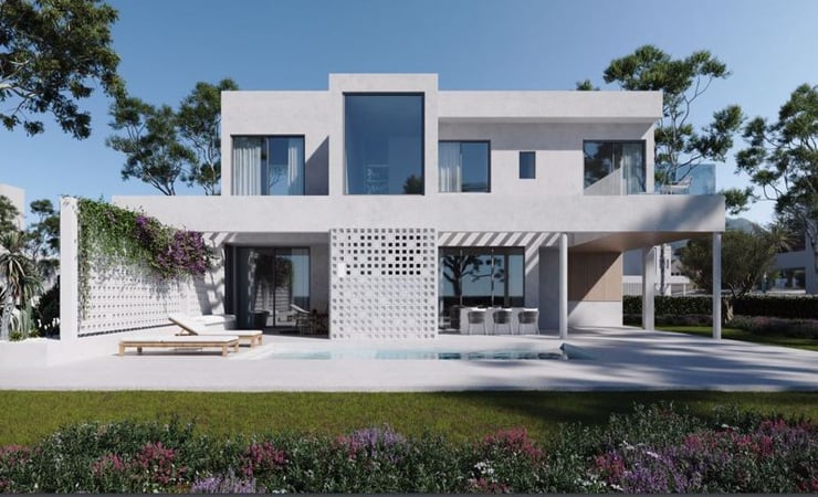 Villa in Perivolia - view 1