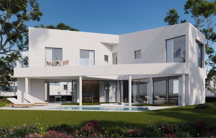 Villa in Perivolia - view 1