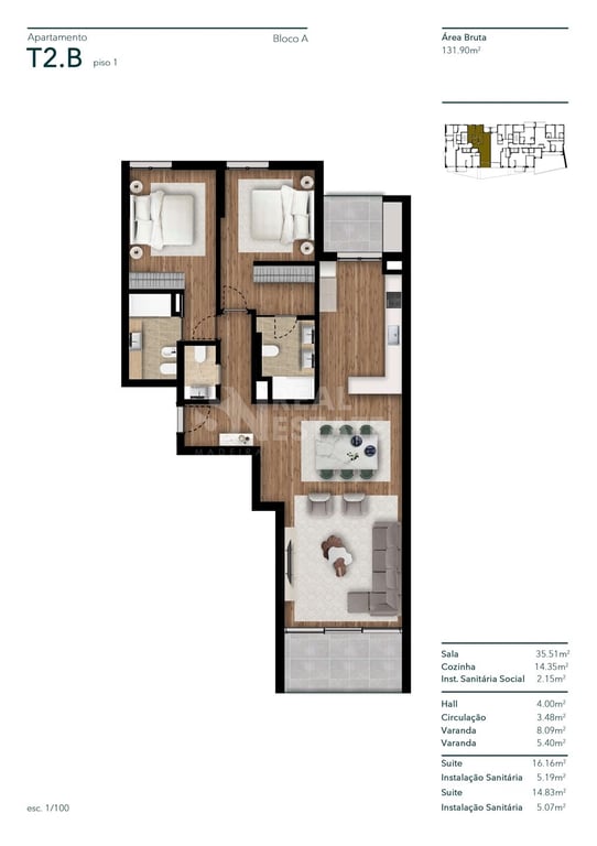 Apartment in Imaculado Coracao de Maria - Image 2