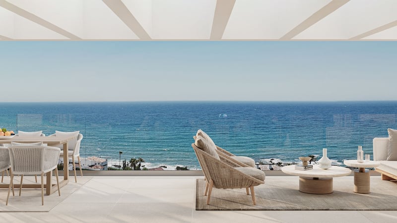 Apartment in Calla de Mijas - view 1