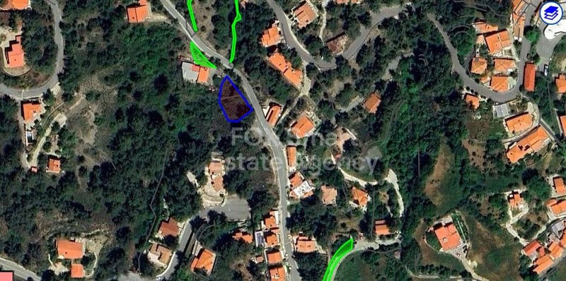 Land in Pano Platres - view 1