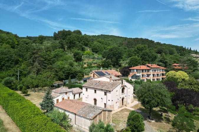 House in Sarteano - view 1