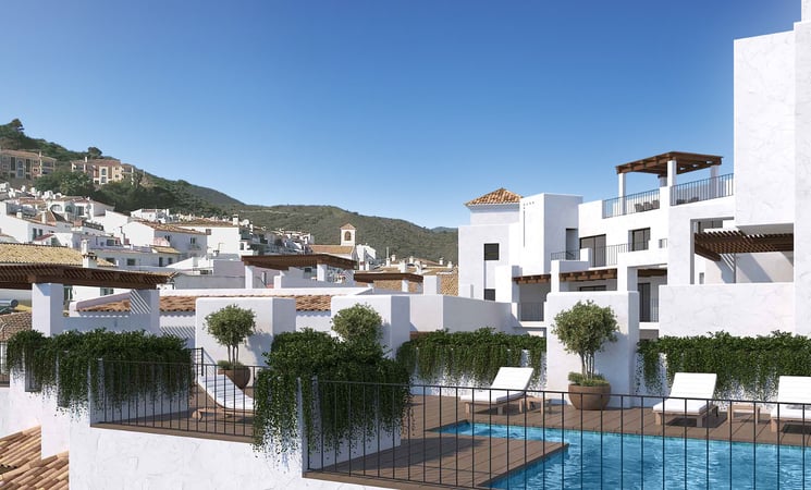 Apartment in Benahavis - view 1