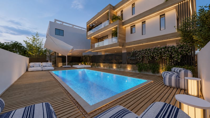Apartment in Agios Fanourios - view 1