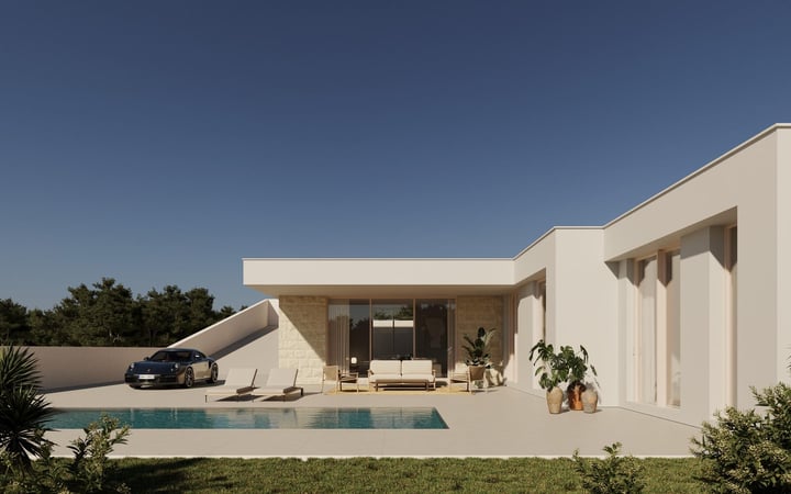 Villa in Polop - view 1