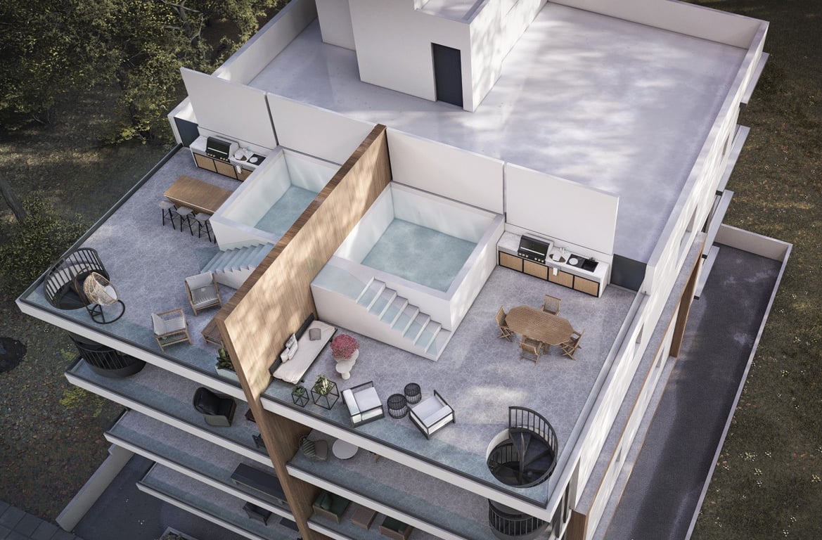 Penthouse in Saint Spyridonas
