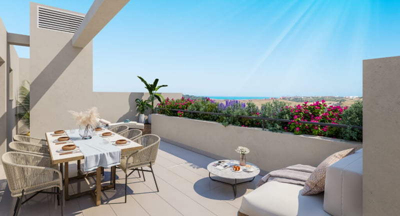 Penthouse in Estepona - view 1