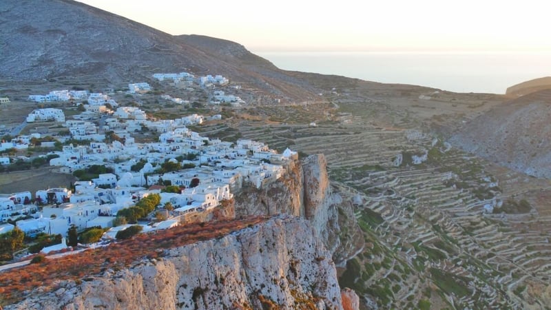 Land in Folegandros - view 1