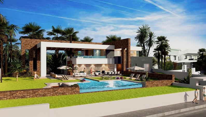 Villa in Malaga - view 1