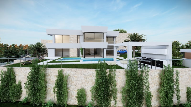 Villa in Moraira - view 1