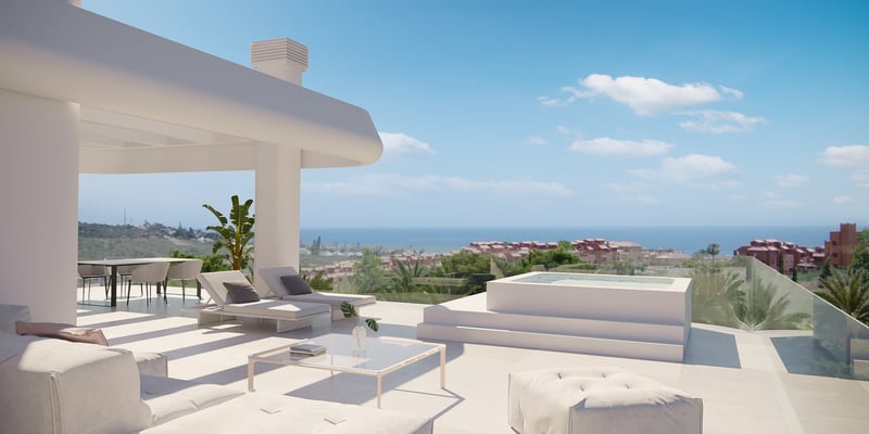 Penthouse in Estepona - view 1
