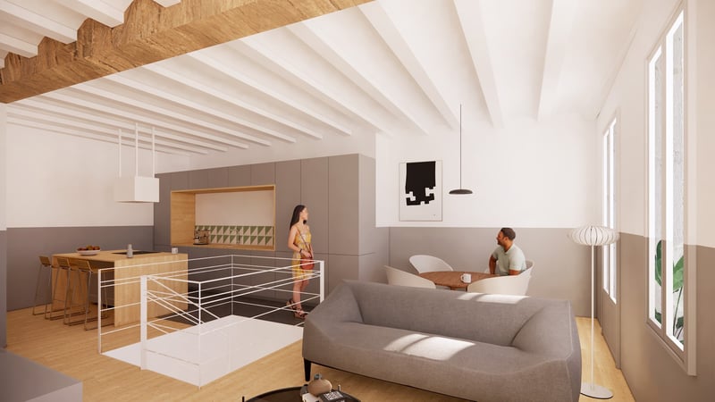 Apartment in Eixample - view 1