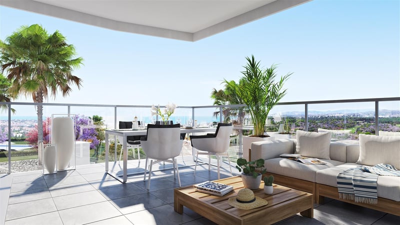 Penthouse in Calla de Mijas - view 1