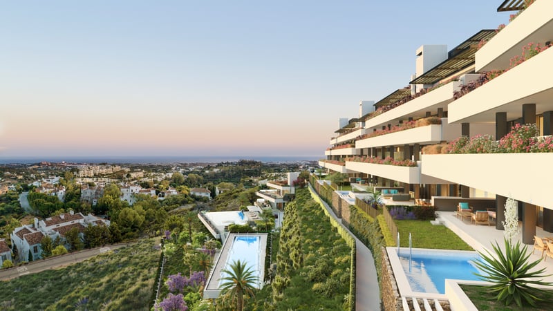 Apartment in Benahavis - view 1