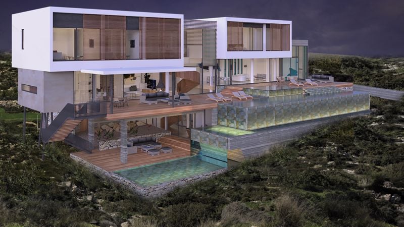 Villa in Pegeia - view 1