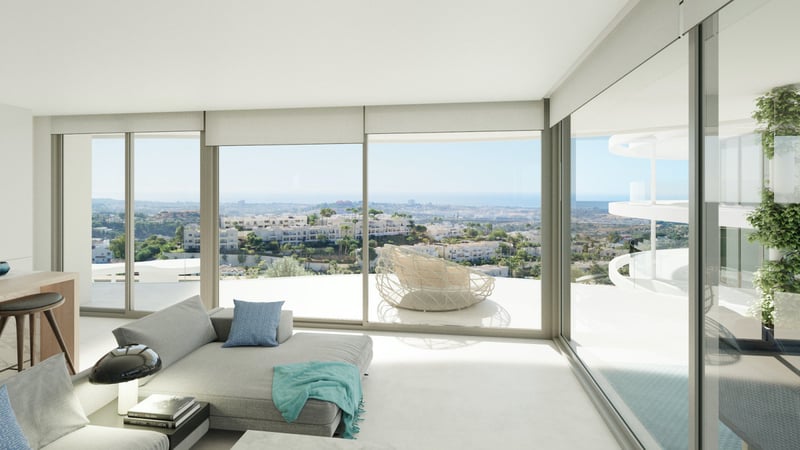 Apartment in Benahavis - view 1