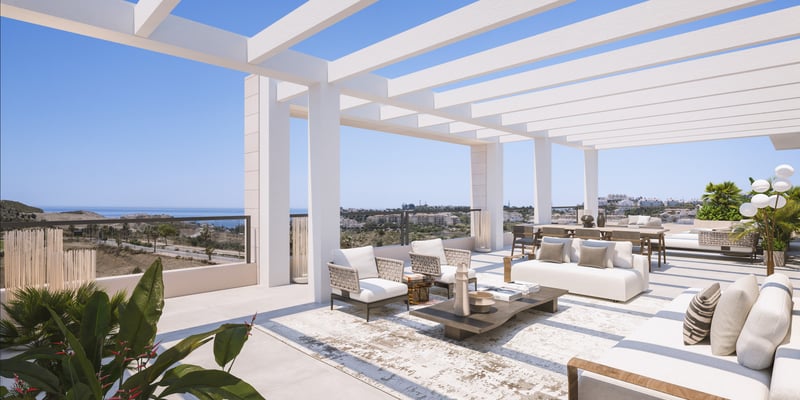 Penthouse in Calla de Mijas - view 1