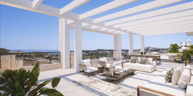 Penthouse in Mijas - view 1